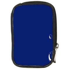 Bubbles Circle Blue Compact Camera Cases