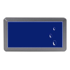 Bubbles Circle Blue Memory Card Reader (mini)