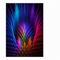 Bird Feathers Rainbow Color Pink Purple Blue Orange Gold Small Garden Flag (two Sides)