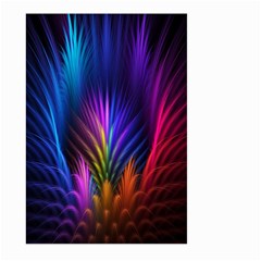 Bird Feathers Rainbow Color Pink Purple Blue Orange Gold Large Garden Flag (two Sides)