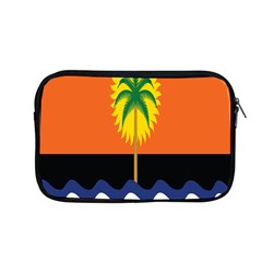 Coconut Tree Wave Water Sun Sea Orange Blue White Yellow Green Apple Macbook Pro 13  Zipper Case by Alisyart