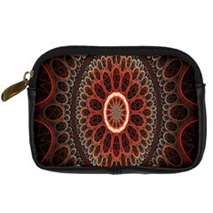 Circles Shapes Psychedelic Symmetry Digital Camera Cases