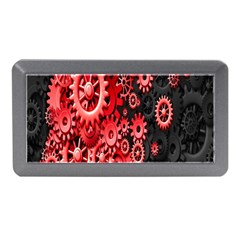 Gold Wheels Red Black Memory Card Reader (mini) by Alisyart