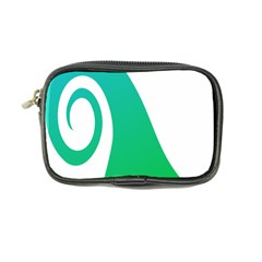 Line Green Wave Coin Purse