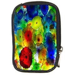 Green Jellyfish Yellow Pink Red Blue Rainbow Sea Compact Camera Cases by Alisyart