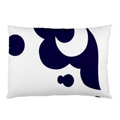 Month Blue Pillow Case by Alisyart