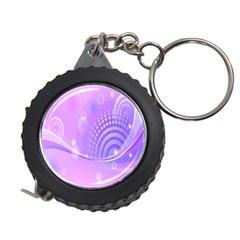 Purple Circle Line Light Measuring Tapes