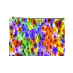 Green Jellyfish Yellow Pink Red Blue Rainbow Sea Purple Cosmetic Bag (large)  by Alisyart