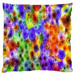 Green Jellyfish Yellow Pink Red Blue Rainbow Sea Purple Large Cushion Case (one Side)