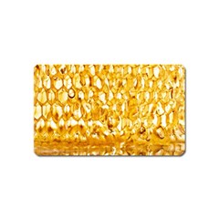 Honeycomb Fine Honey Yellow Sweet Magnet (name Card)