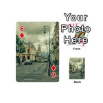 Historic Center Urban Scene At Riobamba City, Ecuador Playing Cards 54 (Mini)  Front - Diamond6