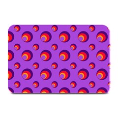 Scatter Shapes Large Circle Red Orange Yellow Circles Bright Plate Mats by Alisyart