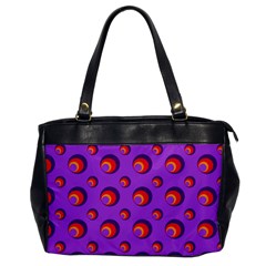 Scatter Shapes Large Circle Red Orange Yellow Circles Bright Office Handbags