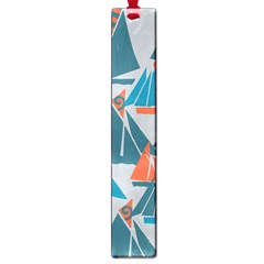 Ship Sea Blue Large Book Marks by Alisyart