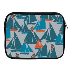 Ship Sea Blue Apple Ipad 2/3/4 Zipper Cases by Alisyart