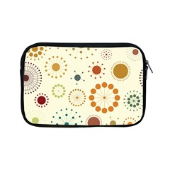 Seamless Floral Flower Orange Red Green Blue Circle Apple Ipad Mini Zipper Cases by Alisyart