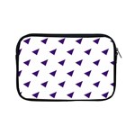 Triangle Purple Blue White Apple iPad Mini Zipper Cases Front