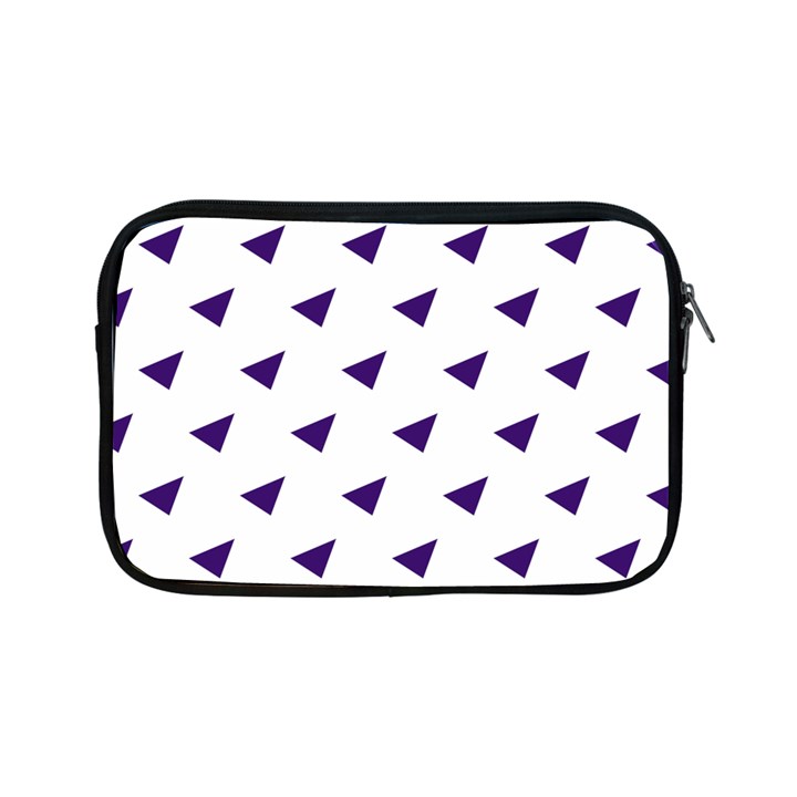 Triangle Purple Blue White Apple iPad Mini Zipper Cases