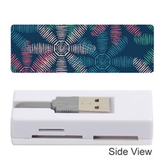 Spring Flower Red Grey Green Blue Memory Card Reader (stick) 