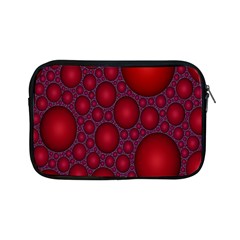 Voronoi Diagram Circle Red Apple Ipad Mini Zipper Cases by Alisyart