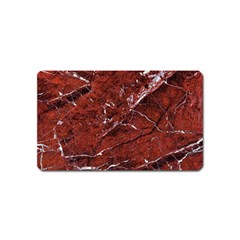 Texture Stone Red Magnet (name Card)