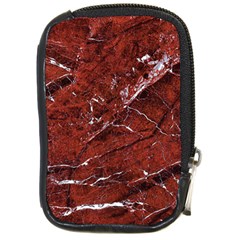 Texture Stone Red Compact Camera Cases