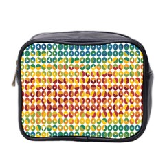 Weather Blue Orange Green Yellow Circle Triangle Mini Toiletries Bag 2-side