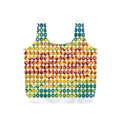 Weather Blue Orange Green Yellow Circle Triangle Full Print Recycle Bags (s)  by Alisyart