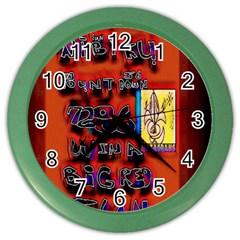 Big Red Sun Walin 72 Color Wall Clocks by MRTACPANS