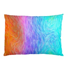 Abstract Color Pattern Textures Colouring Pillow Case by Simbadda