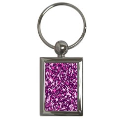 Chic Camouflage Colorful Background Key Chains (Rectangle) 