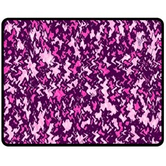 Chic Camouflage Colorful Background Fleece Blanket (Medium) 