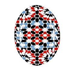 Morrocan Fez Pattern Arabic Geometrical Ornament (oval Filigree)