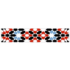 Morrocan Fez Pattern Arabic Geometrical Flano Scarf (small) by Simbadda
