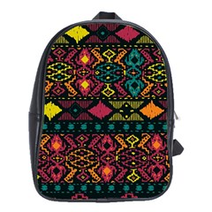 Traditional Art Ethnic Pattern School Bags (xl) 