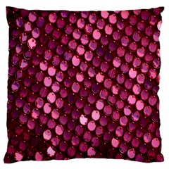 Red Circular Pattern Background Standard Flano Cushion Case (one Side) by Simbadda