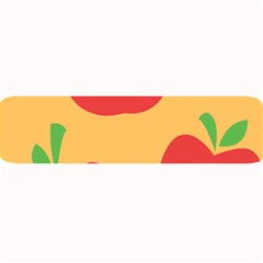 Apple Fruit Red Orange Large Bar Mats by Alisyart