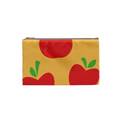 Apple Fruit Red Orange Cosmetic Bag (small) 