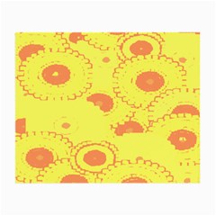 Circles Lime Pink Small Glasses Cloth (2-side) by Alisyart