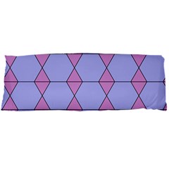 Demiregular Purple Line Triangle Body Pillow Case Dakimakura (two Sides) by Alisyart