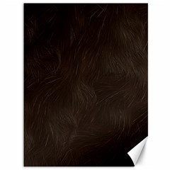 Bear Skin Animal Texture Brown Canvas 36  X 48   by Alisyart