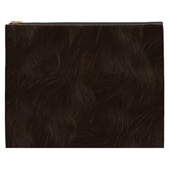 Bear Skin Animal Texture Brown Cosmetic Bag (xxxl) 