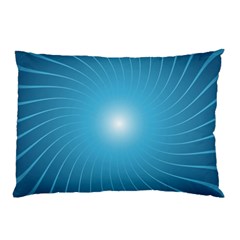 Dreams Sun Blue Wave Pillow Case