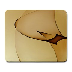 Edge Gold Wave Large Mousepads by Alisyart