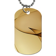 Edge Gold Wave Dog Tag (two Sides) by Alisyart