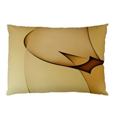 Edge Gold Wave Pillow Case