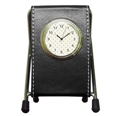 Green Spot Jpeg Pen Holder Desk Clocks