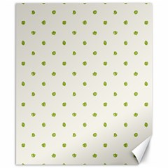 Green Spot Jpeg Canvas 8  X 10 