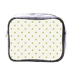 Green Spot Jpeg Mini Toiletries Bags