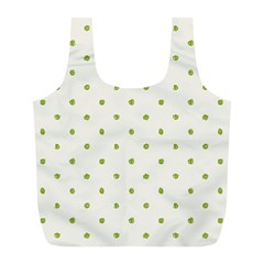 Green Spot Jpeg Full Print Recycle Bags (l) 